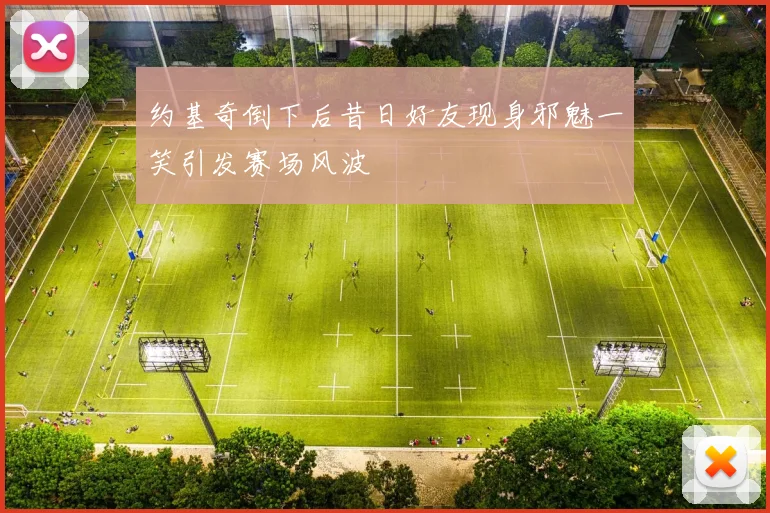 约基奇倒下后昔日好友现身邪魅一笑引发赛场风波